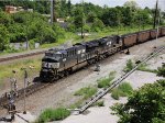 NS 3658 dpu on coal train 776